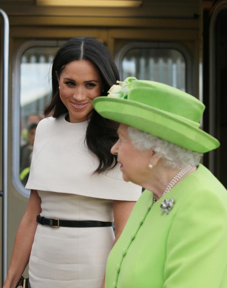  Meghan is spending some quality time with her new grandmother-in-law in Cheshire