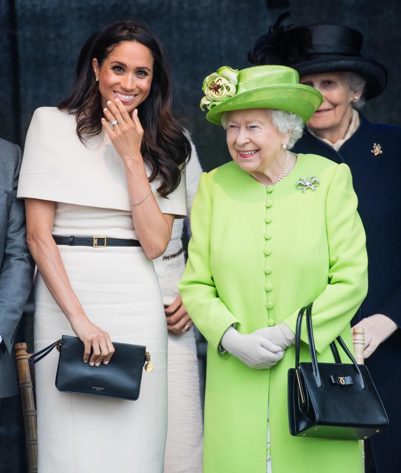  Meghan and The Queen appeared to have become quite close