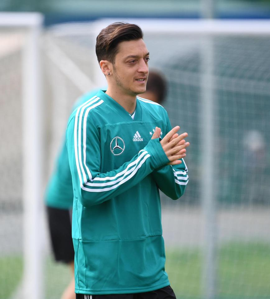  Mesut Ozil has been declared fit to face Mexico