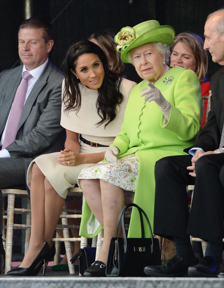  Despite the more than 50 year age gap between the two women, the pair appeared to get along extremely well