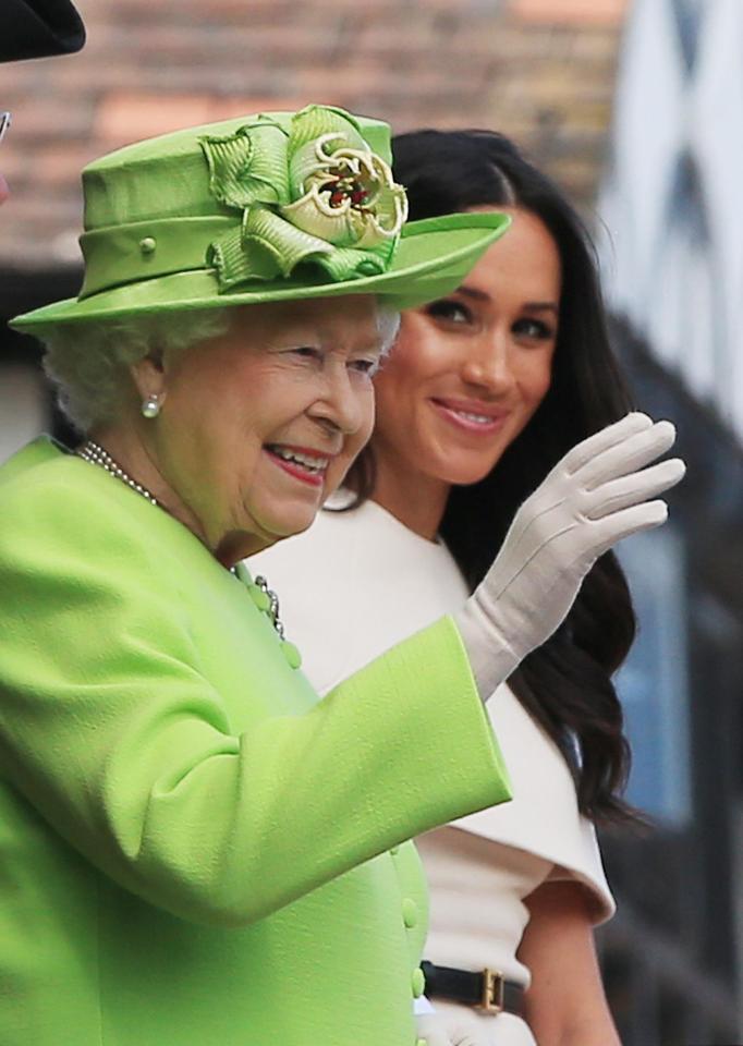  The royal pair seemed to have bonded during the overnight train to their destination