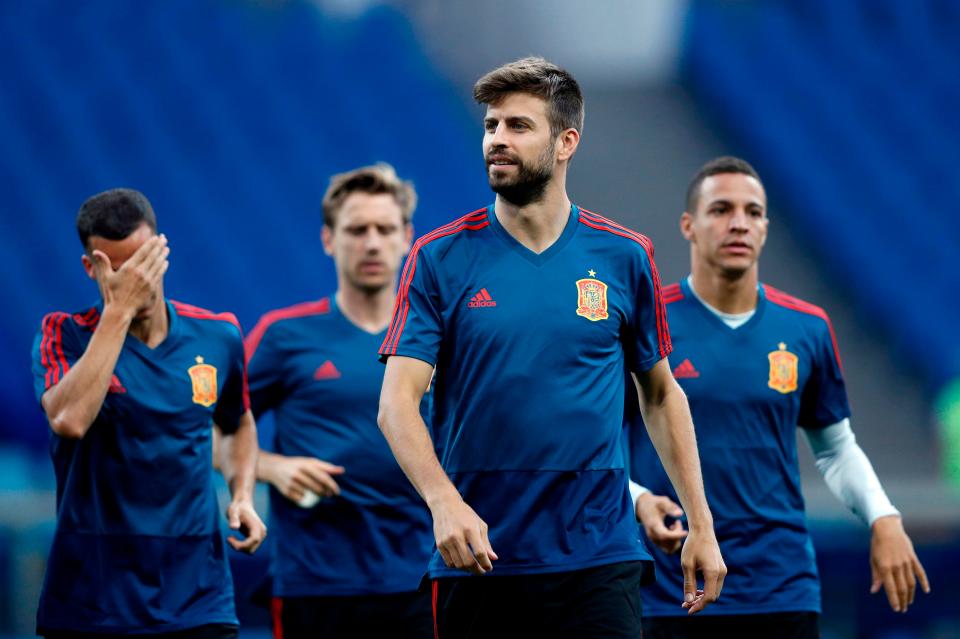  Barcelona are said to be fuming at the role Gerard Pique played in Antoine Griezmann announcing he was staying at Real Madrid