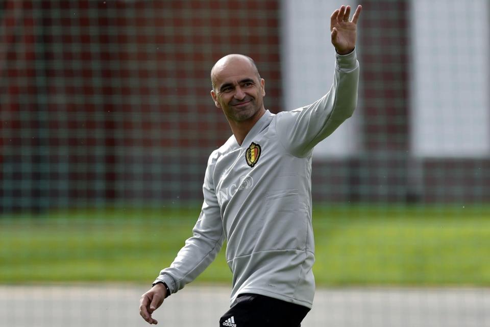  Belgium boss Roberto Martinez has defended the behaviour of his stars