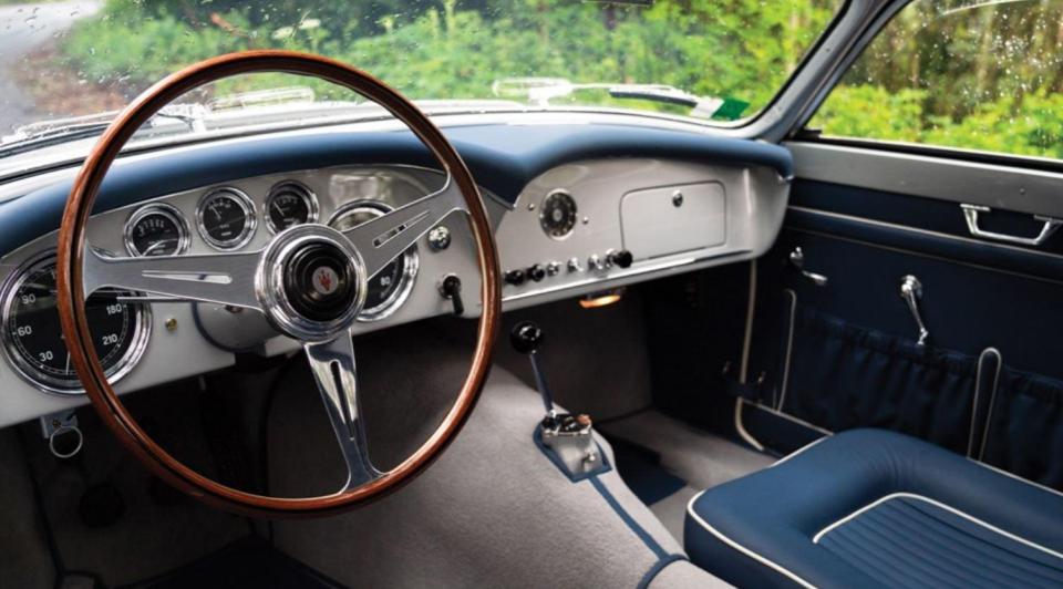  Despite once acting as a race car, the interior is still quite lush