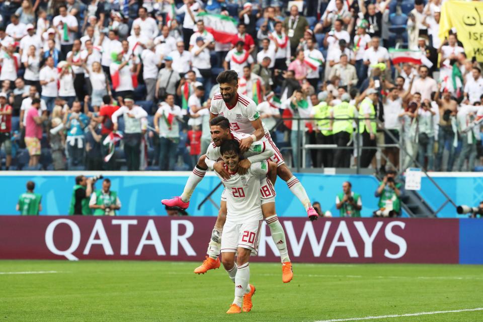  Iran took a 1-0 win thanks to a late own-goal