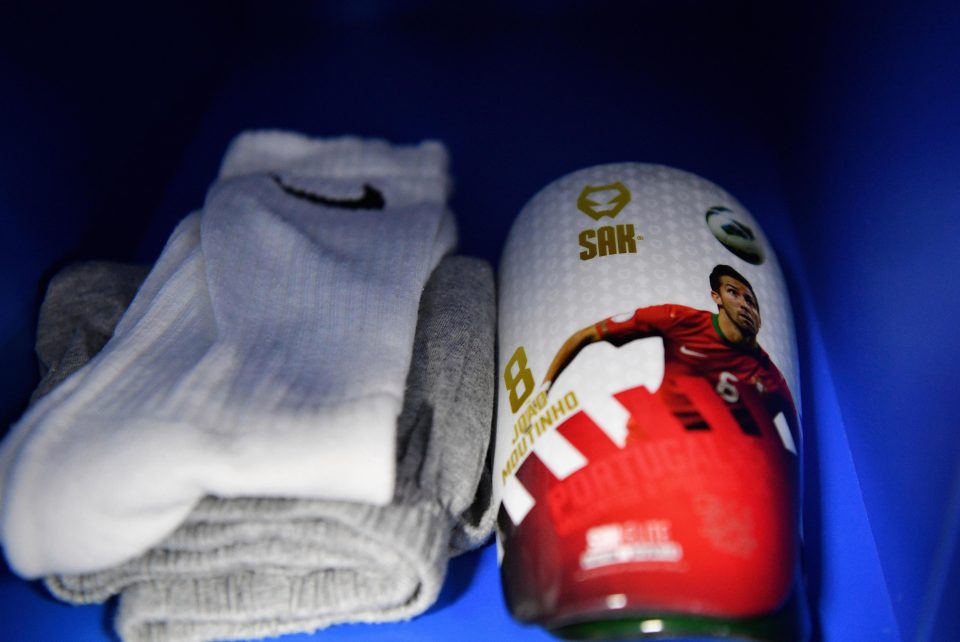 The whole Portugal squad have personalised shinpads this summer