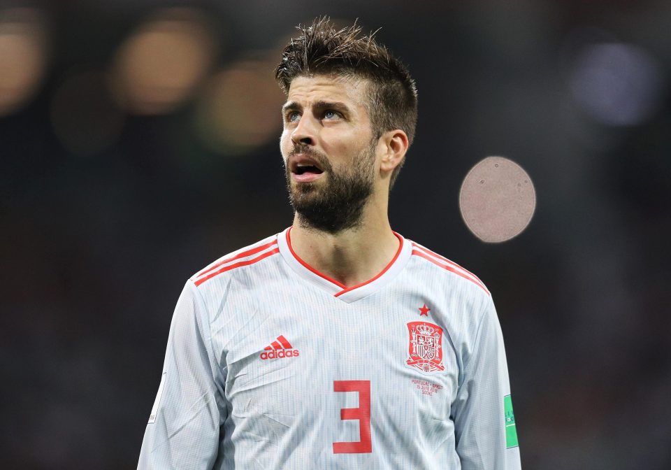  Gerard Pique has come in for stick from Barcelona for his part in Antoine Griezmann film