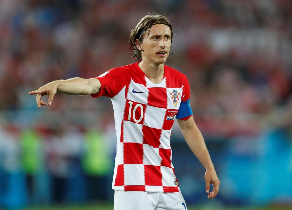  Luka Modric was guilty of a major hair crime for Croatia's World Cup opener