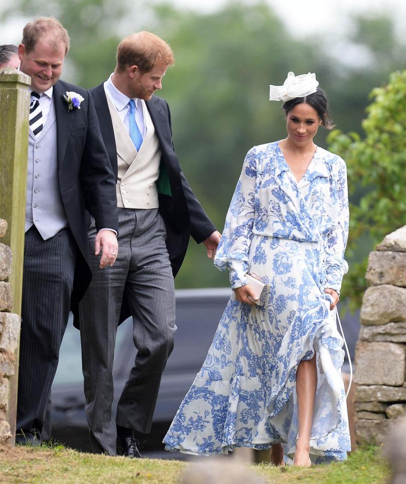  Meghan and Harry attended a family wedding over the weekend