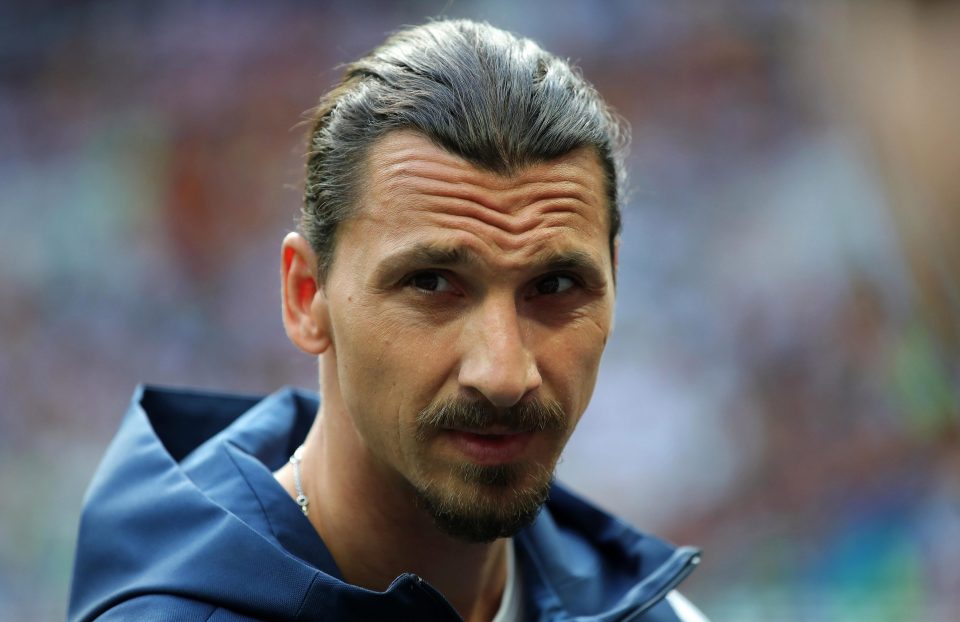  Zlatan Ibrahimovic was in Russia to watch Germany take on Mexico