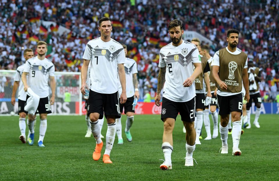  Reigning world champs Germany could be dumped out of the tournament