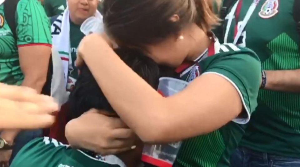  Passion in football does not get greater than accepting a post-match proposal