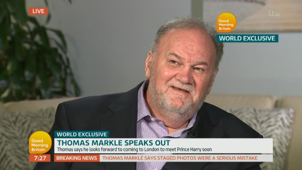  Thomas Markle said Meghan had wanted kids for a long time