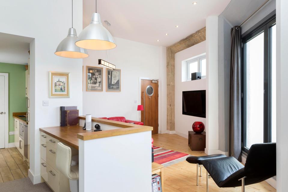  Living accommodation is spread over 7,535 sq ft on four floors