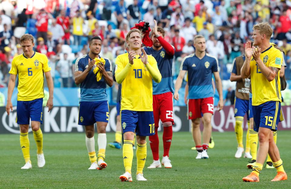  Sweden qualified for Russia and won their first game against South Korea without the help of Zlatan Ibrahimovic