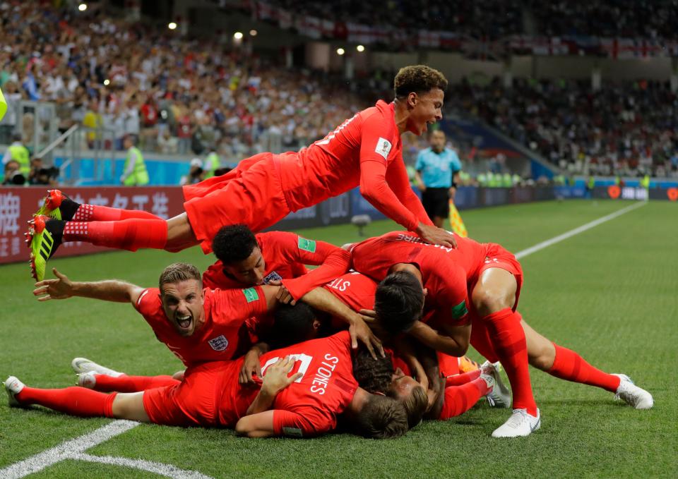  England were in dreamland after their hot start in Russia