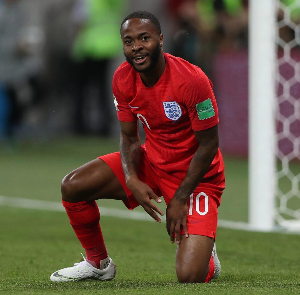  Raheem Sterling failed to replicate his Man City form for England