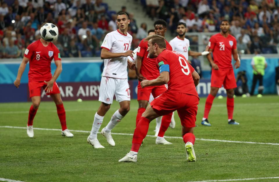  Harry Kane nodded home England's last-gasp winner in added time