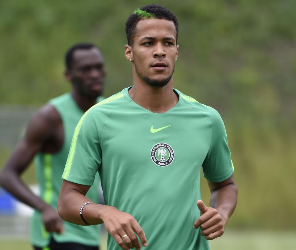  William Troost-Ekong won't have you green with envy with his hairdo