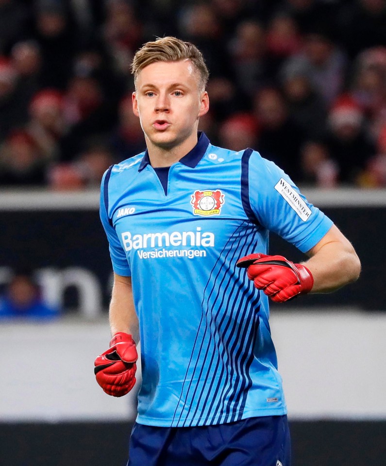 Bernd Leno is set to become Arsenal's first-choice keeper next season