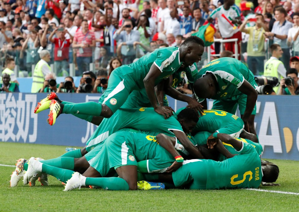 Senegal held on to win their first World Cup match in 16 years