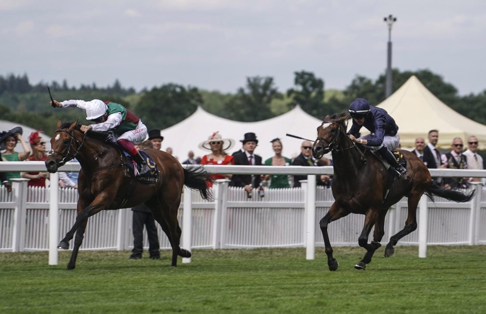  Dettori was chasing a big-race double aboard the 9-4 favourite Without Parole in the St James's Palace Stakes on day one...