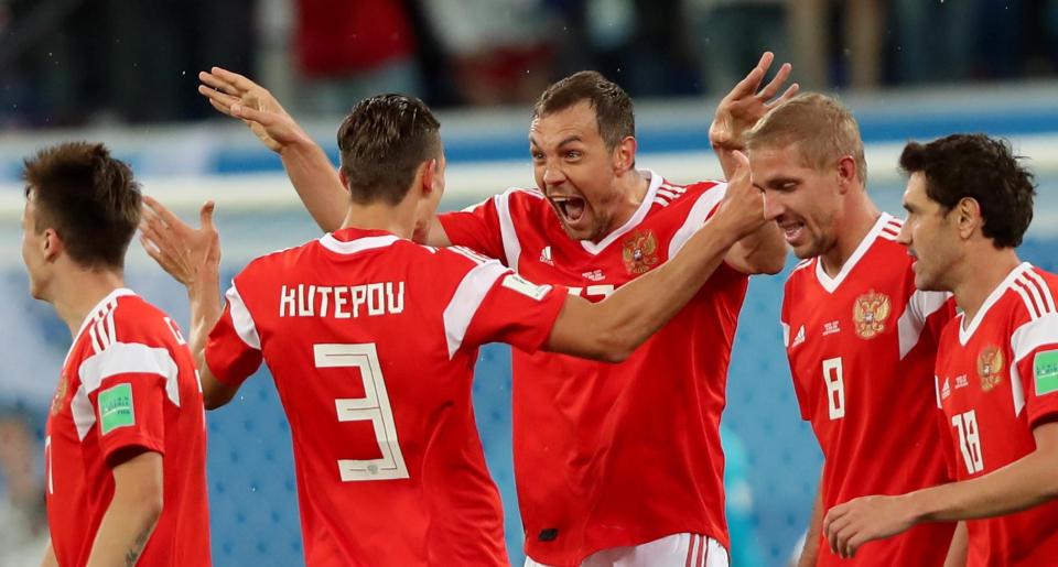 Russia have been the story of the World Cup so far with two huge wins