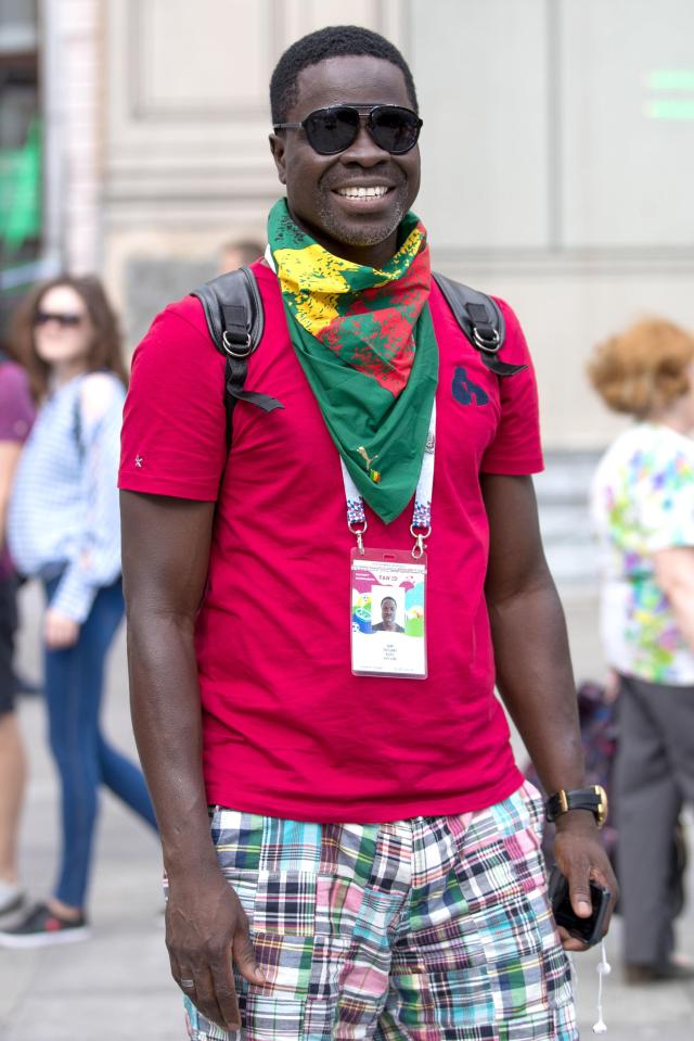  Senegal fan Pape Ndiaye said he was 'absolutely' offended by the tweet, which Lord Sugar defended as a joke, before apologising and removing