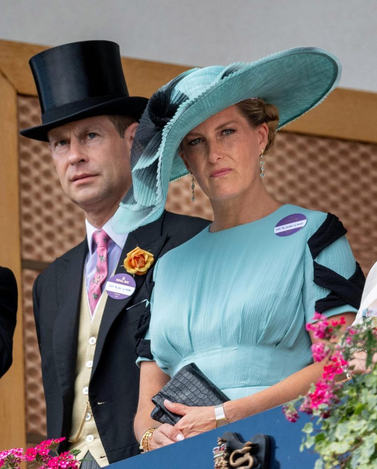  The Duke and Duchess of Wessex also attended for the second day in a row