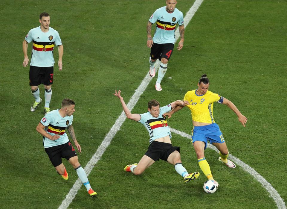  Zlatan Ibrahimovic made his final appearance for Sweden at the 2016 Euros