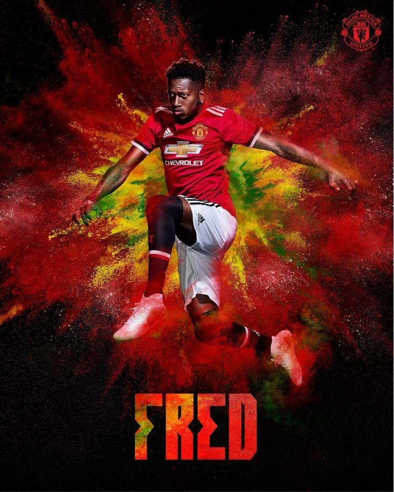  Manchester United announced the signing of midfielder Fred via their Instagram account