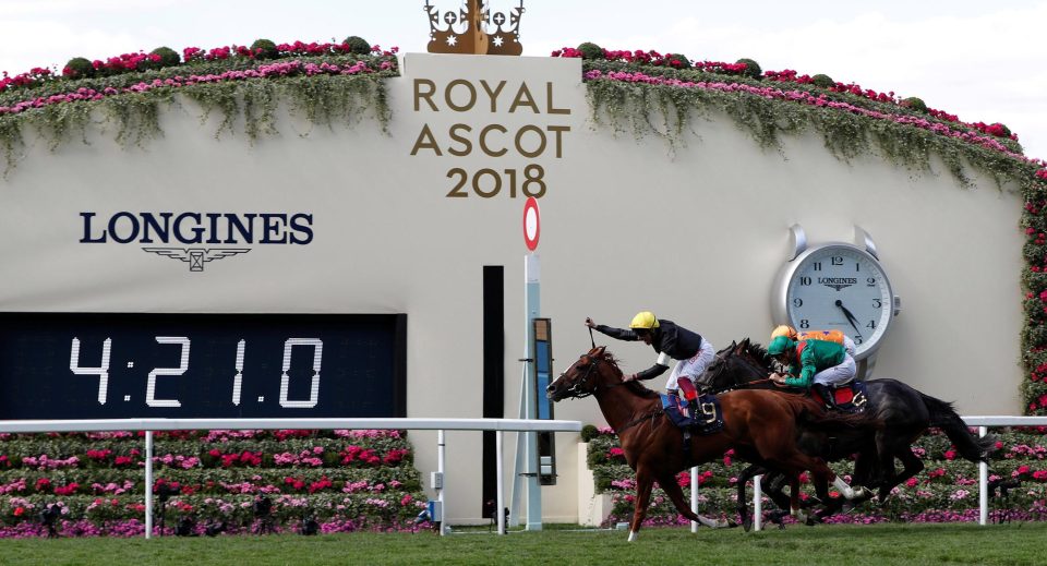  Frankie Dettori landed his sixth Gold Cup