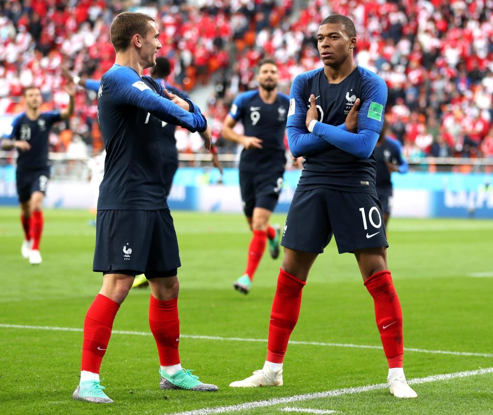  Kylian Mbappe was the hero for France as his goal sent them into the last-16