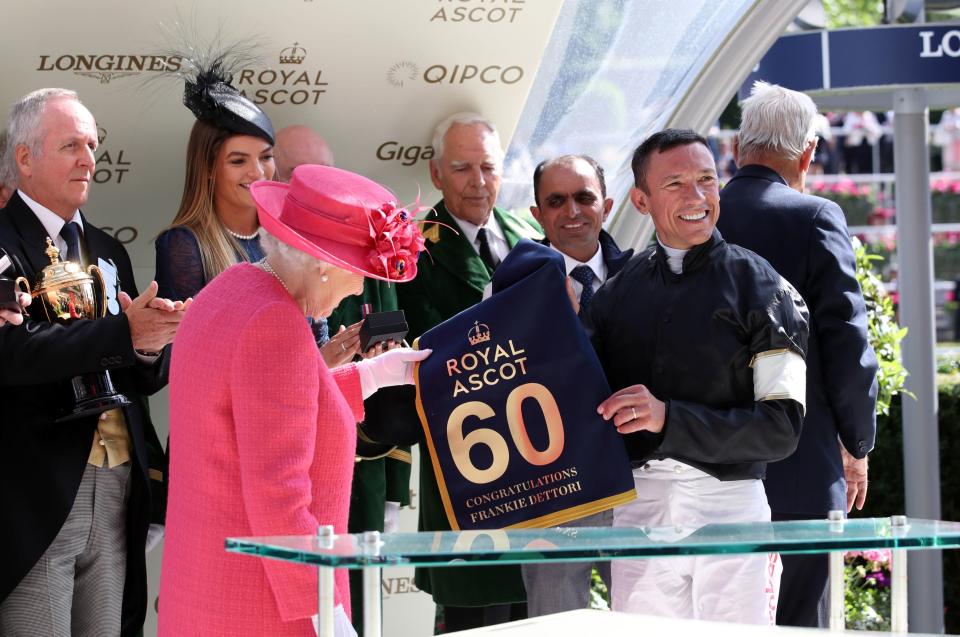  Not his age, but the number of Royal Ascot winners the great has ridden