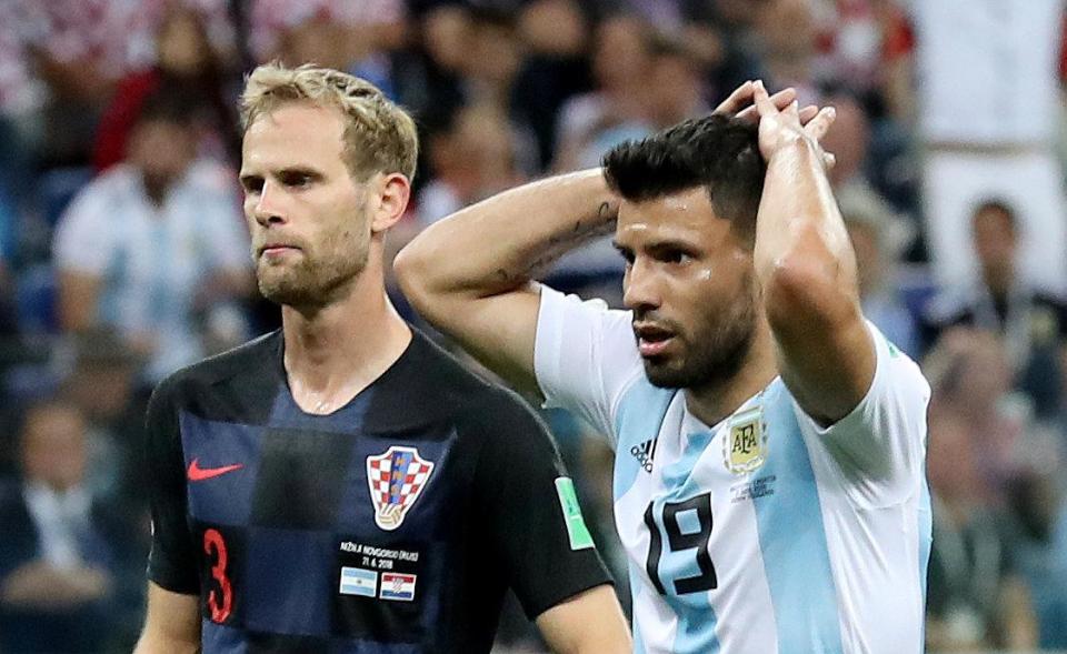  Sergio Aguero admits Argentina need a miracle to make it through the group stages