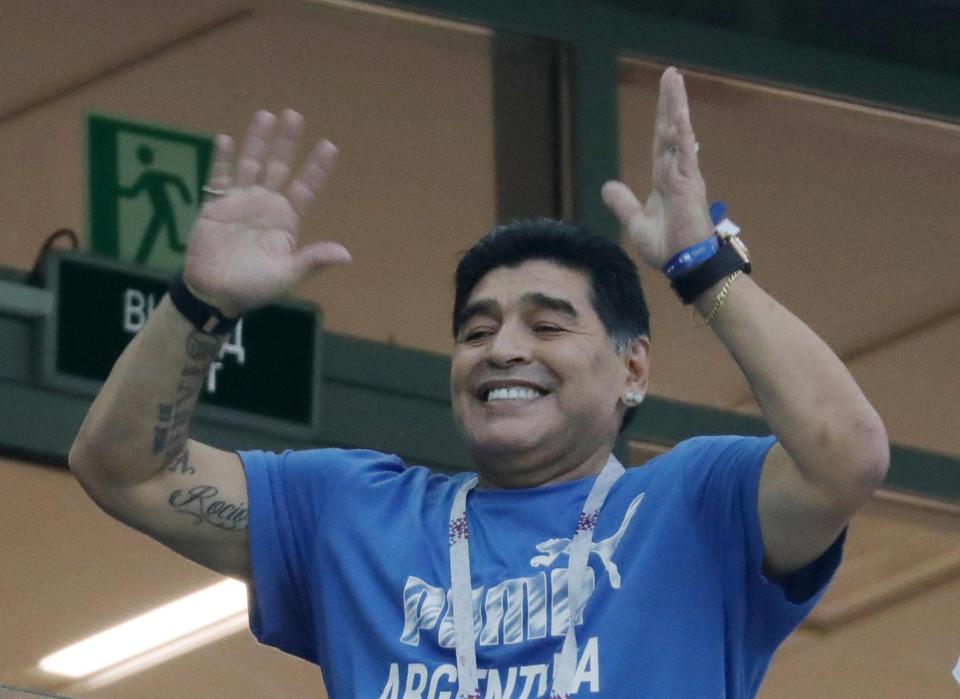  Maradona made 91 caps as an Argentina player