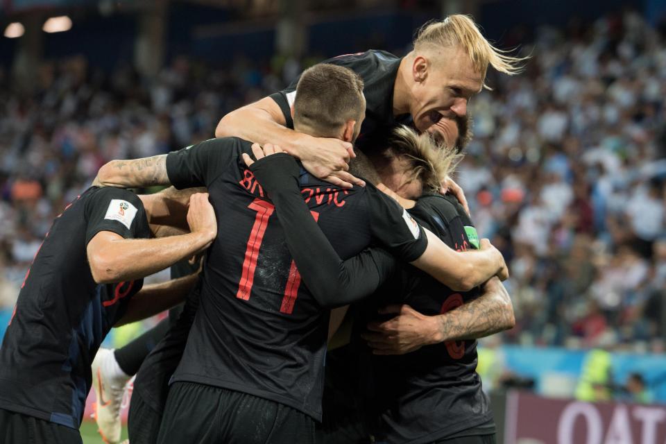  Croatia are beginning to look like world beaters after sweeping aside Argentina