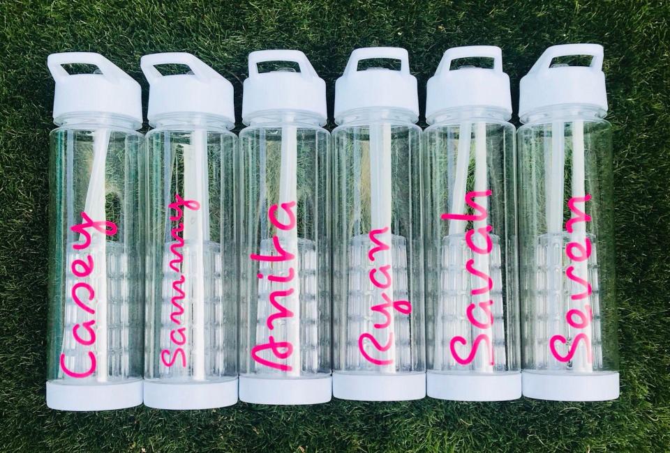  You can still personalise your bottle with your name