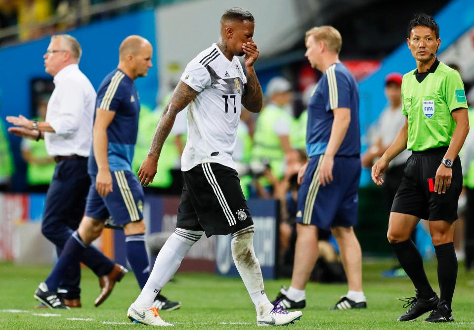  Boateng's sending off could have proved costly but Germany rallied