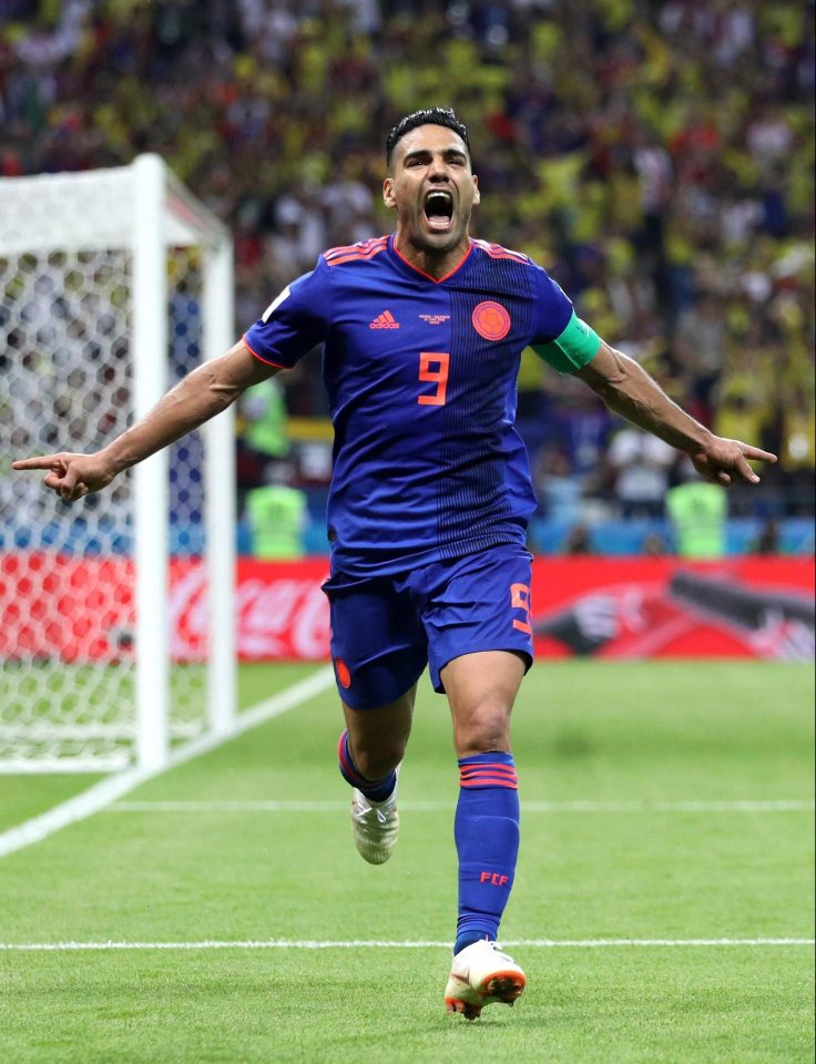  Radamel Falcao doubled the tally for Jose Pekermans side in the second half