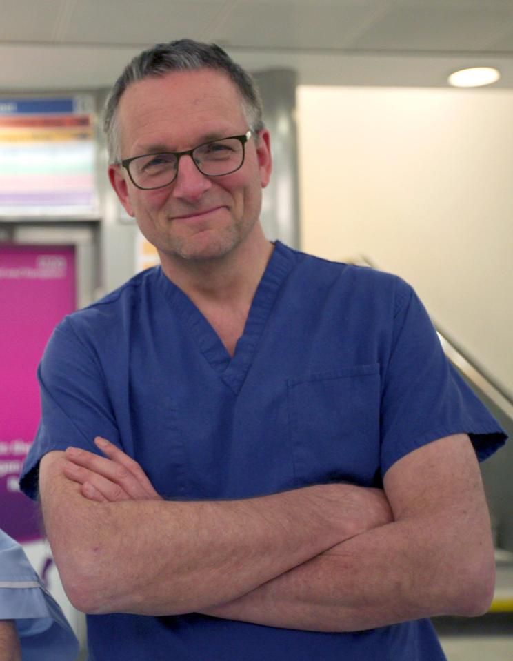  Michael Mosley is a TV doctor with experience of NHS A&E wards