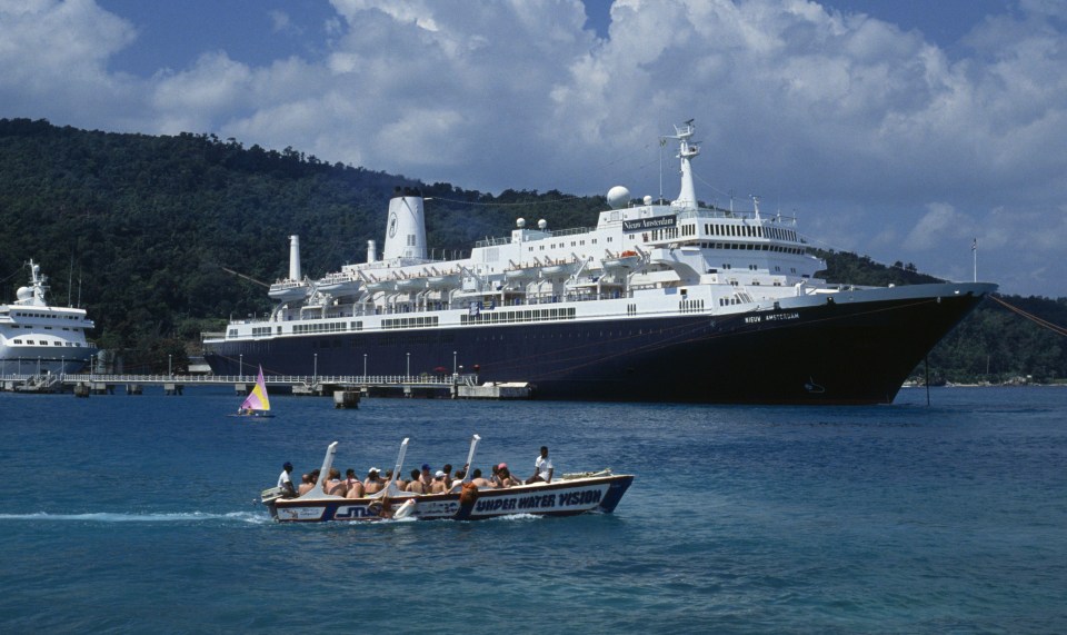 Thousands of tourists visit the island on cruise ships every year