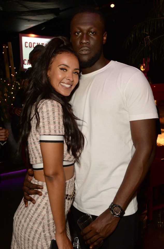  Maya's boyfriend rapper Stormzy performed at the launch event