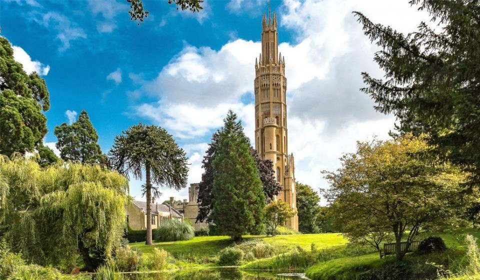 Hadlow Castle in Kent is selling for £2 million