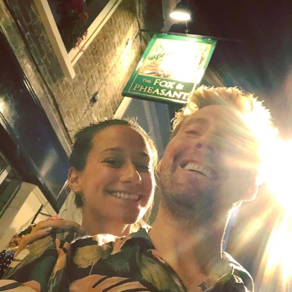  Kaiser Chiefs frontman Ricky Wilson paid a visit to James Blunt's pub