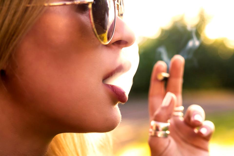  Smokers are most at risk of developing mouth cancer