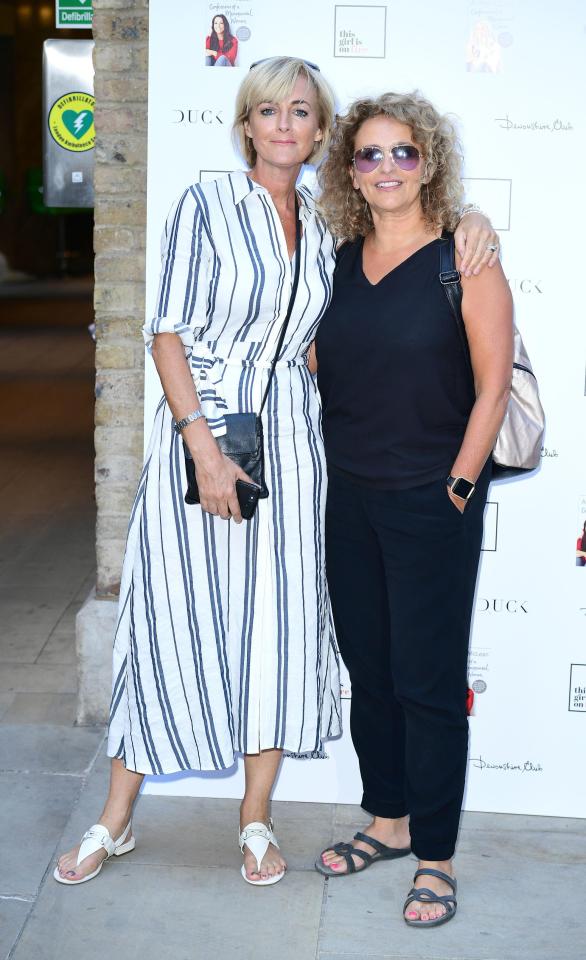  Jane Moore and Nadia Sawalha also attended the party to launch Andrea's new book Confessions of a Menopausal Woman