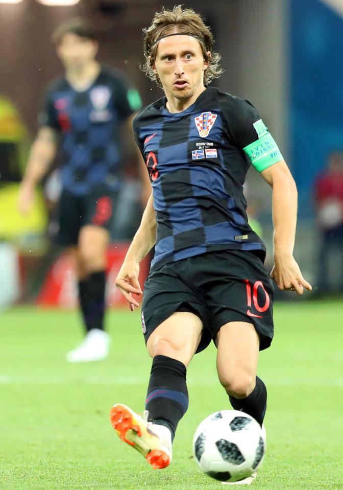  Luka Modric will headline Croatia vs Denmark in the World Cup last-16