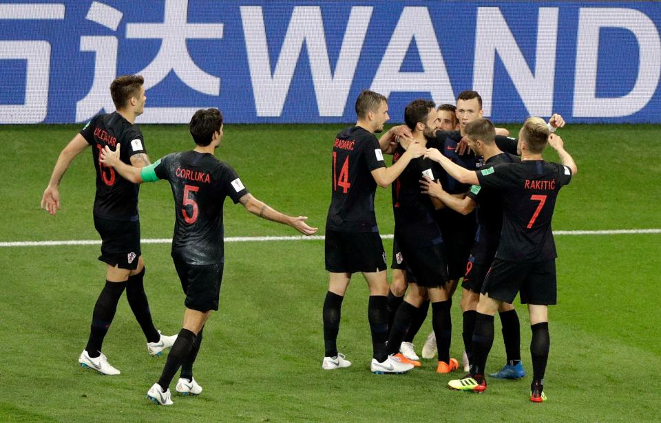  Croatia stormed to the top of their group with three big victories