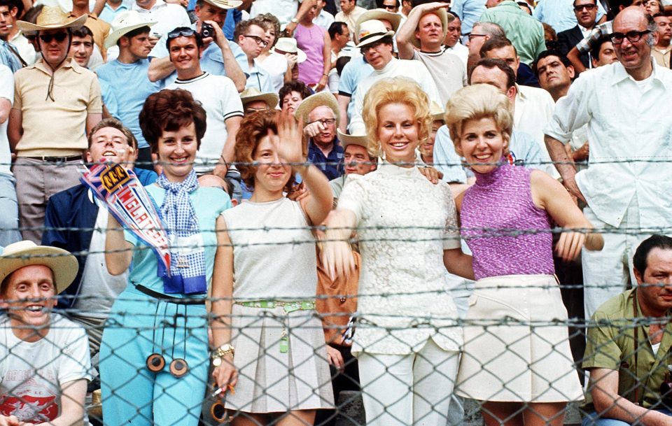  Down to the wire ... from left, Kathy Peters (Martin Peters) Judith Hurst (Geoff Hurst), Tina Moore (Bobby Moore) and Francis Bonetti (Peter Bonetti) at the West Germany vs England quarter-final, which finished 3-2 after Bonetti’s blunder